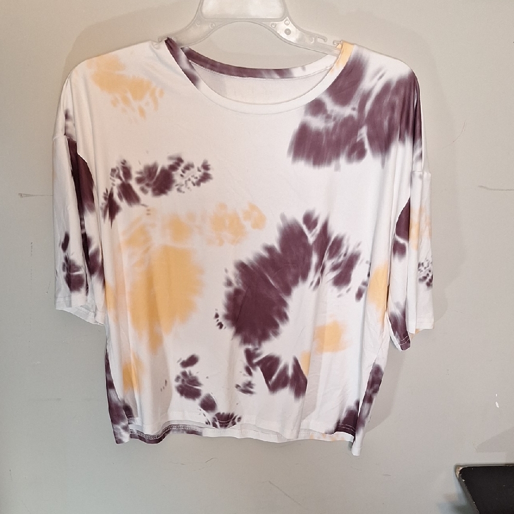 Cropped Tie Dye Top